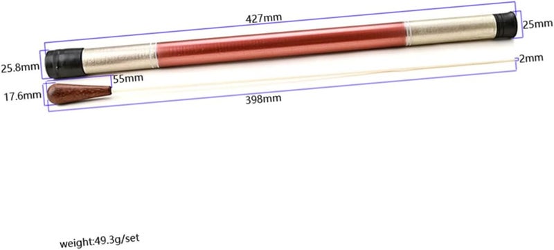 JOINPAYA Wooden Conductor Baton Tube Packaging Lightweight and Portable 12-inch Performance Stick for Orchestra and Concerts - Image 2